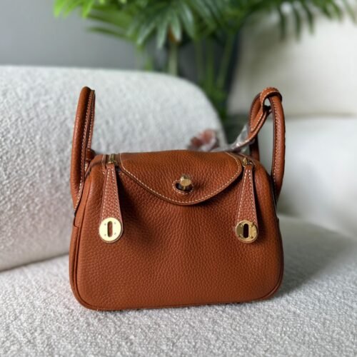 Hermès Mini Lindy Leather bag for Women in Dubai