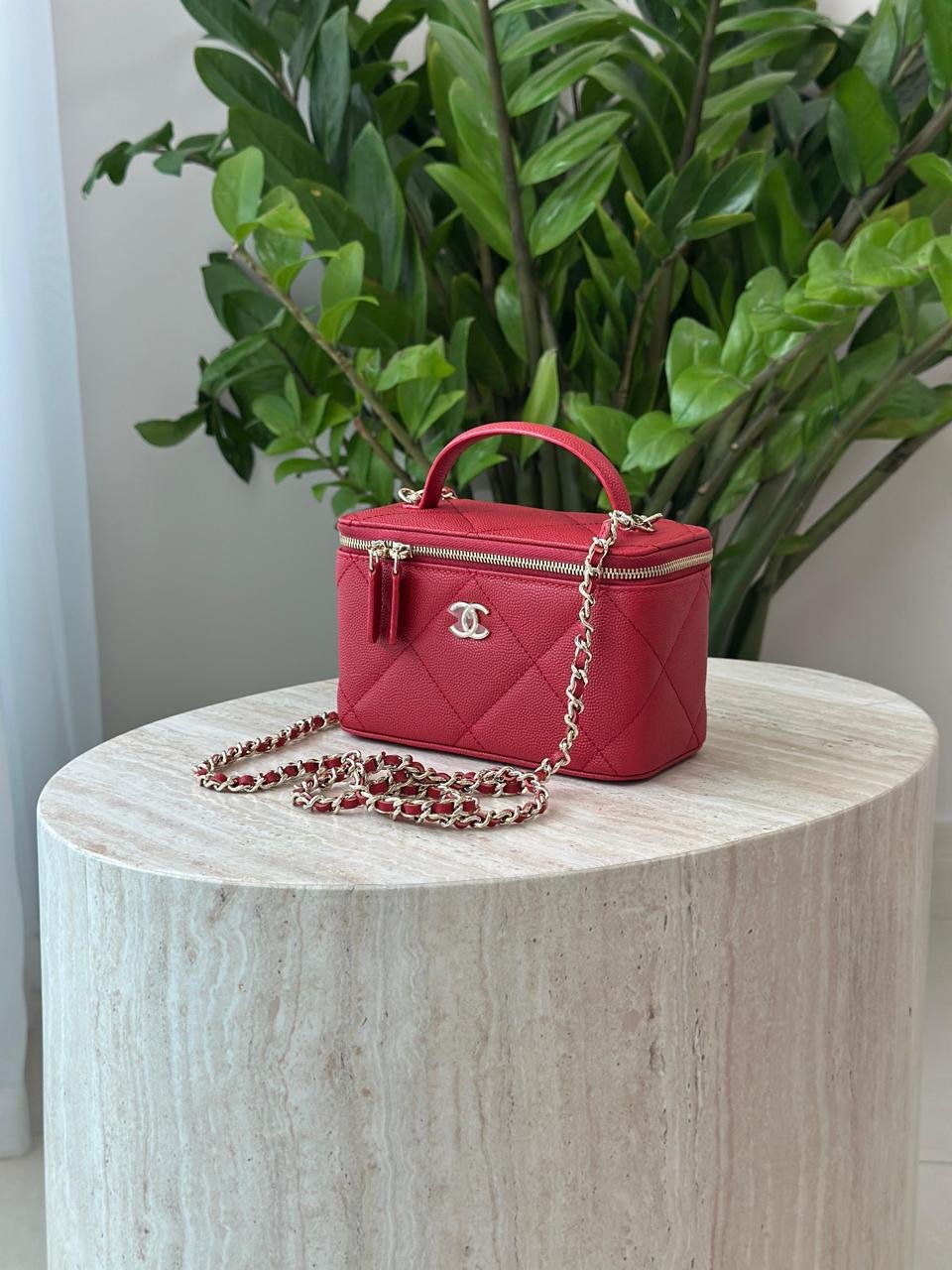 CHANEL Leather Women Cross body Vanity bag in Dubai - Image 3