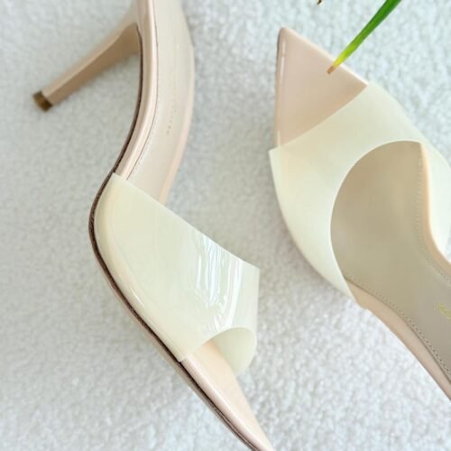 Gianvito Rossi PVC Pointed-Toe Mule 55mm Heel for Women in Dubai