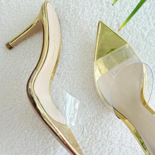 Gianvito Rossi PVC Pointed-Toe Mule 55mm Heel for Women in Dubai