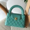 Chanel Mini Kelly 23K Calfskin Top Handle Crossbody Nano Bag for women in Dubai