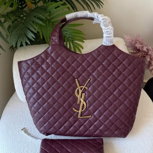 YSL Icare Maxi Tote Lambskin Cassandre Quilted Shopping bag in Dubai