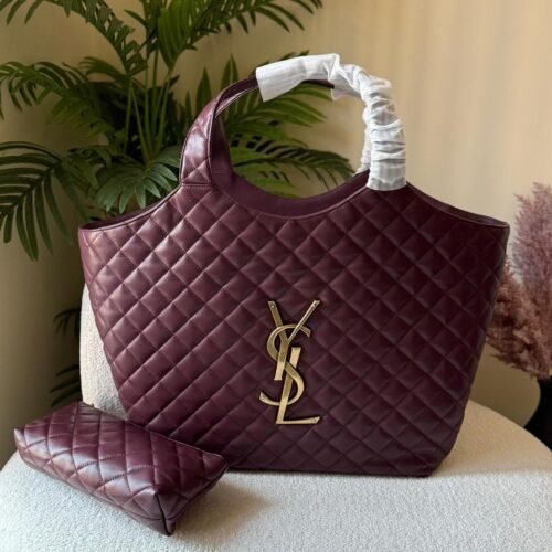 YSL Icare Maxi Tote Lambskin Cassandre Quilted Shopping bag in Dubai