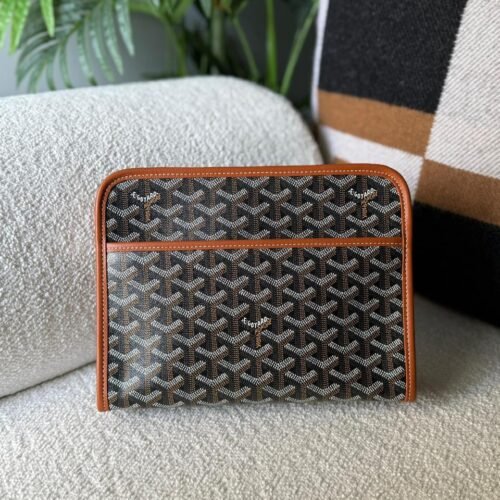 Goyard Goyardine Coated Canvas Jouvence Toiletry Pouch Bag in Dubai
