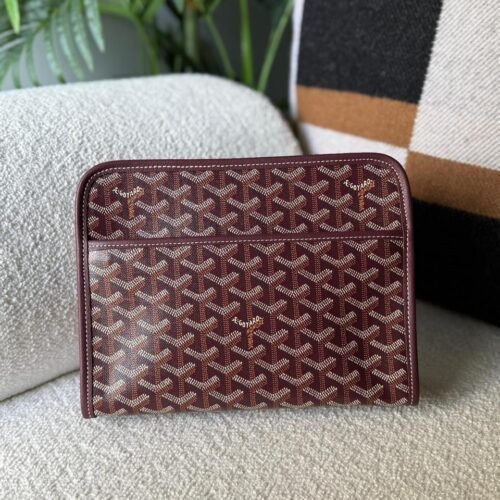 Goyard Goyardine Coated Canvas Jouvence Toiletry Pouch Bag in Dubai