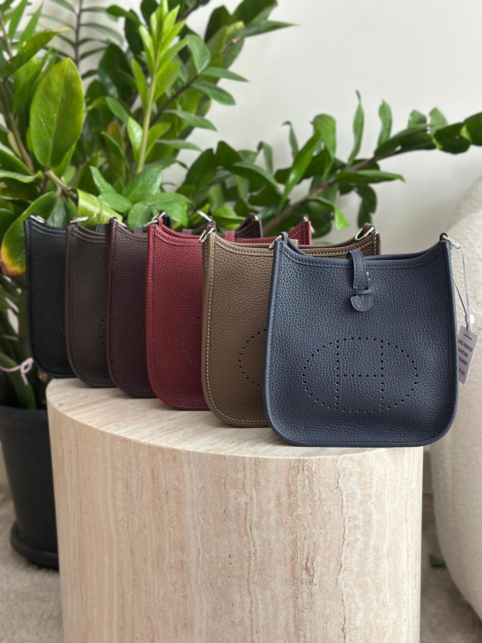 Hermes Taurillon Clemence Evelyne TPM Crossbody Bag in Dubai