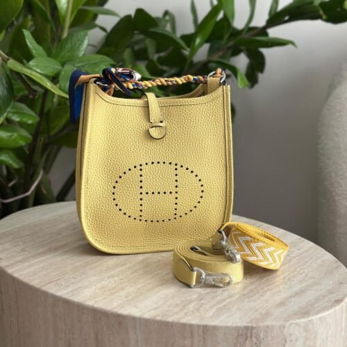Hermes Evelyne TPM Taurillon Clemence Crossbody bag in Dubai