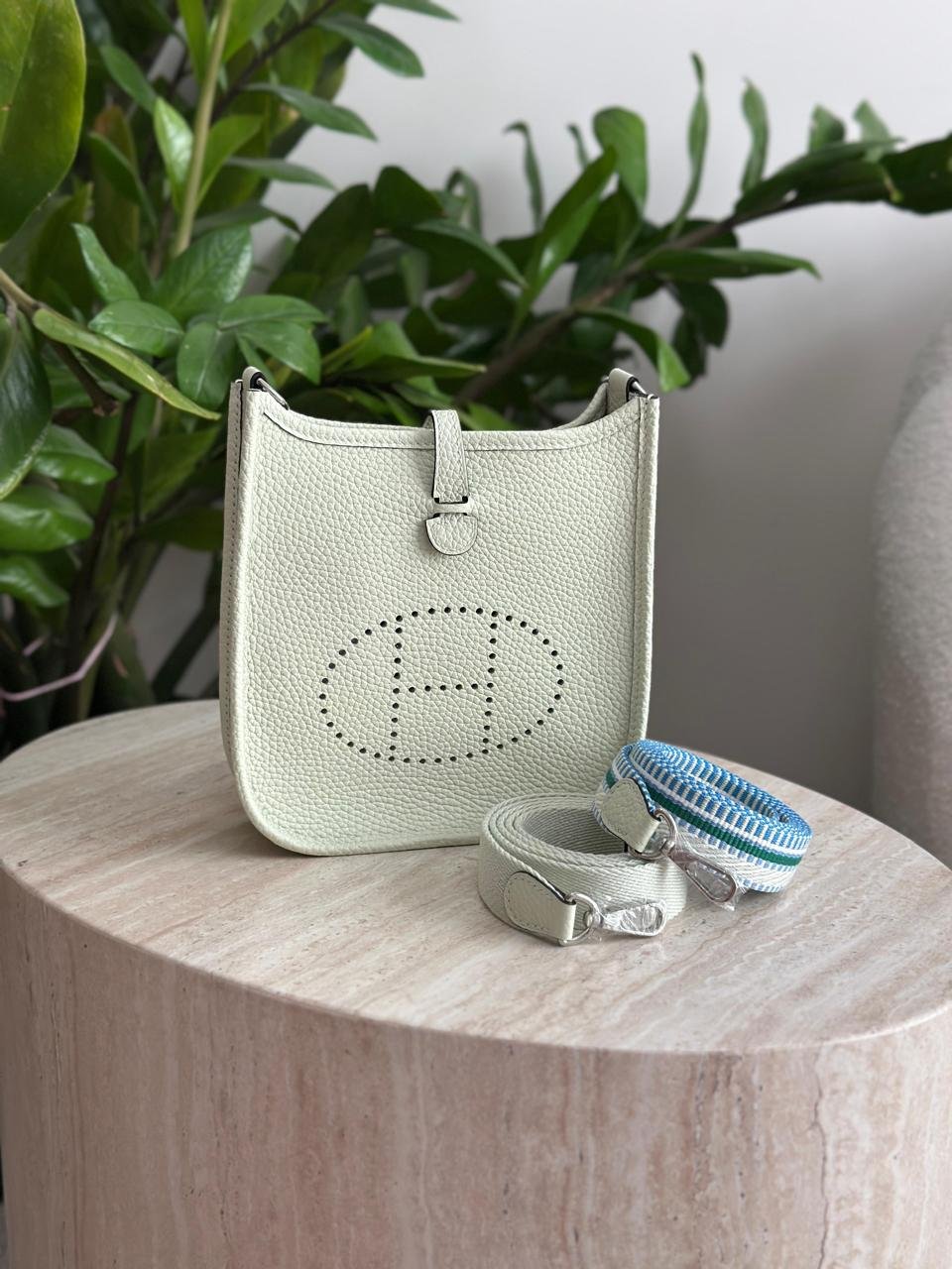 Hermes Taurillon Clemence Evelyne TPM Crossbody Bag in Dubai
