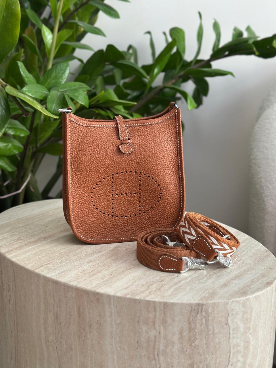 Hermes Taurillon Clemence Evelyne TPM Crossbody Bag in Dubai