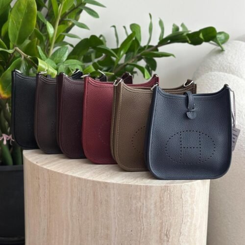 Hermes Taurillon Clemence Evelyne TPM Crossbody Bag in Dubai