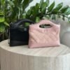 Chanel Calfskin Suede Diamond Quilted Mini Shopping Bag in Dubai