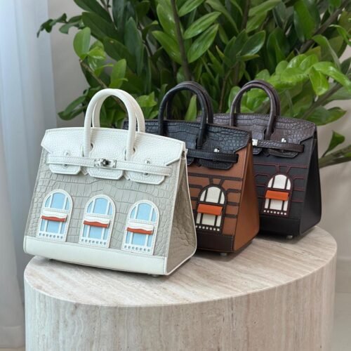 Hermes Birkin Faubourg House 20 Sellier Midnight Madame Matte Alligator Bag Dubai