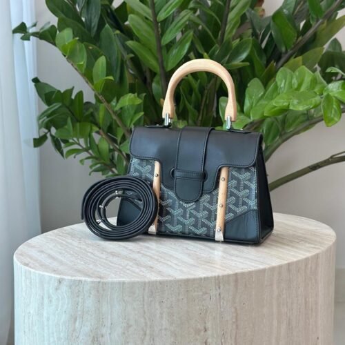 Goyard Goyardine Pearly Saigon Structure Nano Bag Calfskin for Women in Dubai