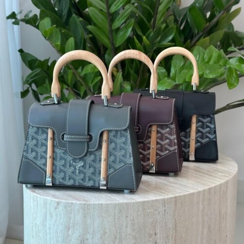 Goyard Goyardine Pearly Saigon Structure Nano Bag Calfskin for Women in Dubai