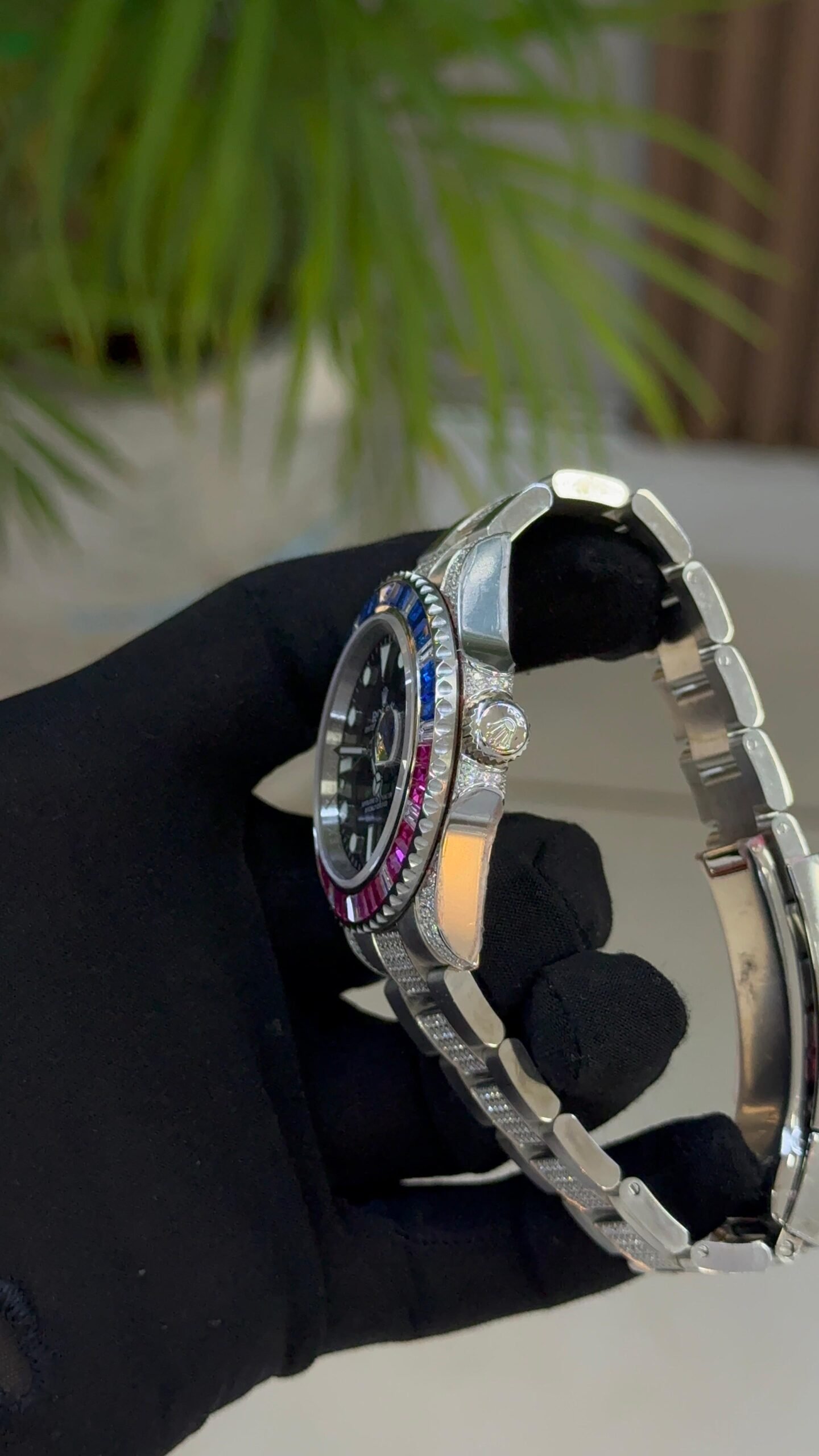 Rolex GMT-Master II 116759 SARU - Diamond & Gemstone Set (Swiss Made) - Image 2