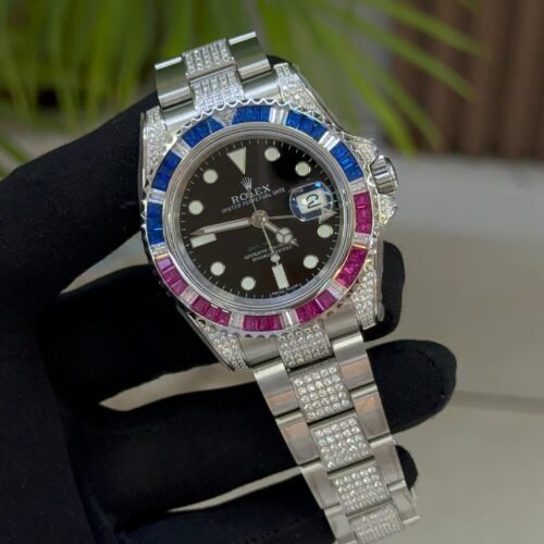 Rolex GMT-Master II 116759SARU Diamond Gemstone