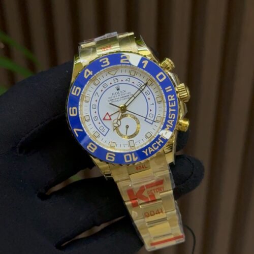 Rolex Yacht-Master II 44mm Blue Bezel White Dial